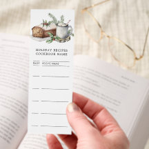 Recettes de vacances Cookbook Numéro de page