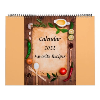 Recettes favorites du calendrier 2022