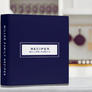 Recettes Nom de famille Classeur de recettes d