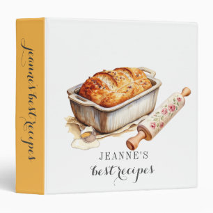 Recettes personnalisées 3 Classeur à anneaux