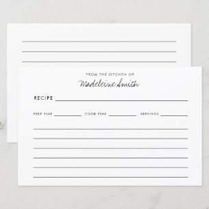 Recettes Script Moderne De La Carte Recette Cuisin