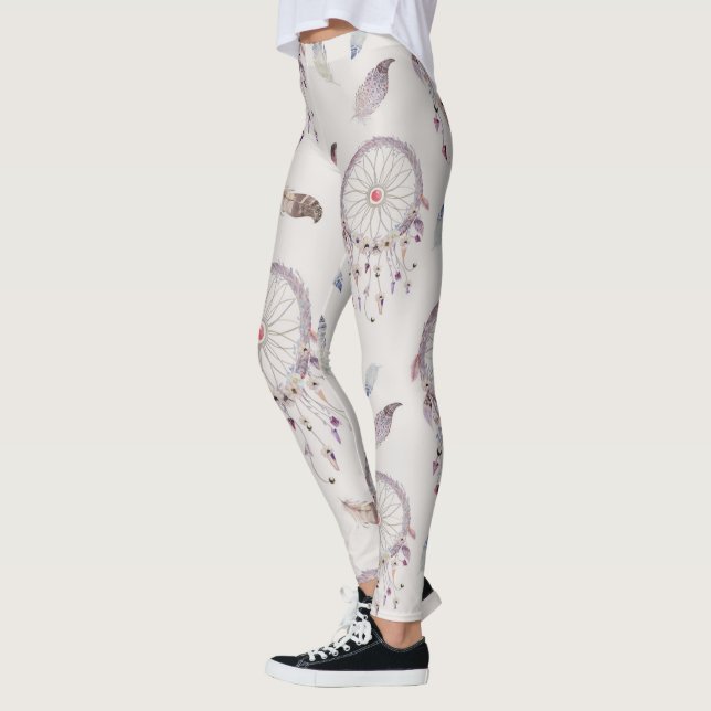 Receveur et plumes Legging de rêve de Natif (Gauche)