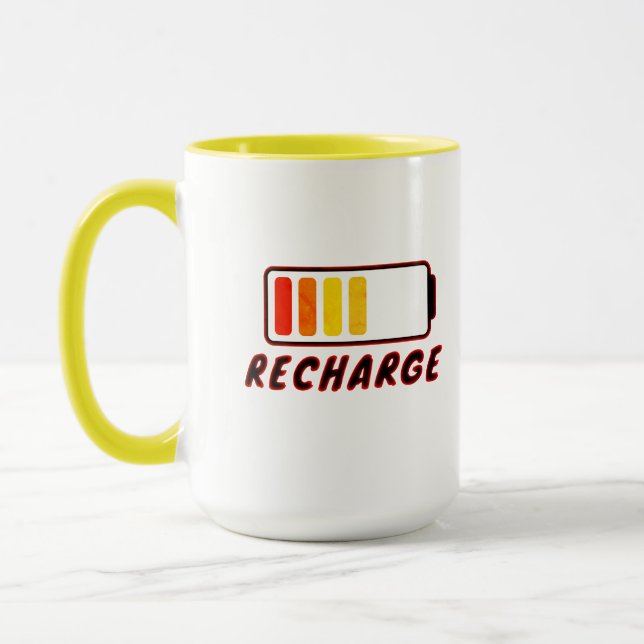 Recharge Mug (Left)