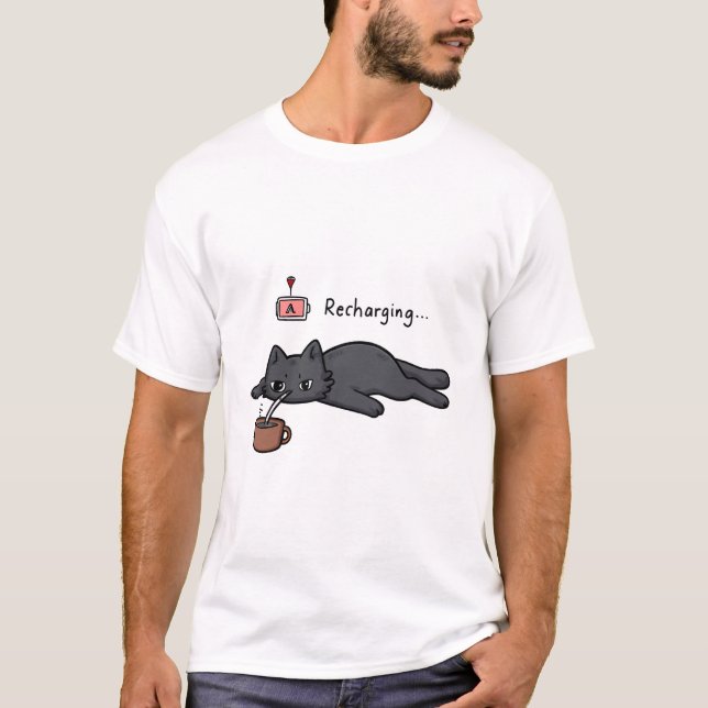 Recharging Mode: Rest & Refuel T-Shirt (Front)