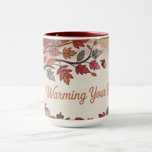 Réchauffer votre maison Autumn Combo Mug (Centre)