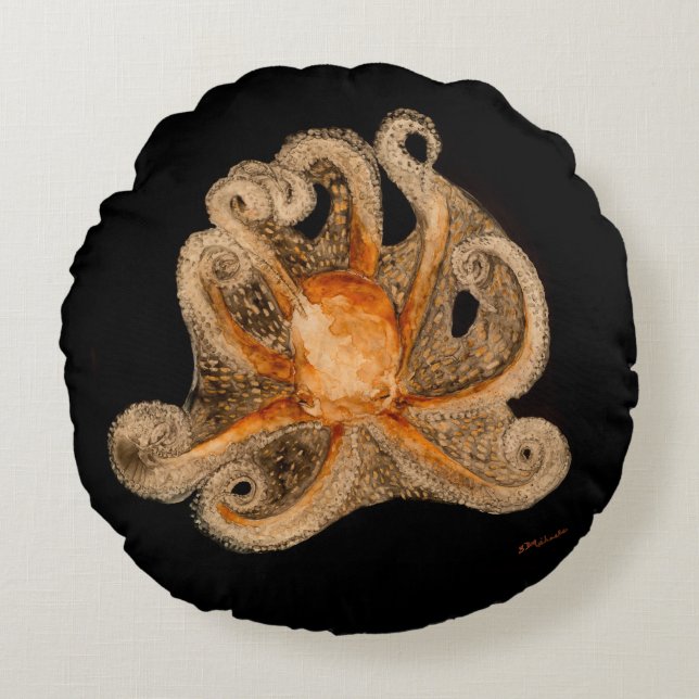 Recherchant un coussin rond de polyester (Devant)