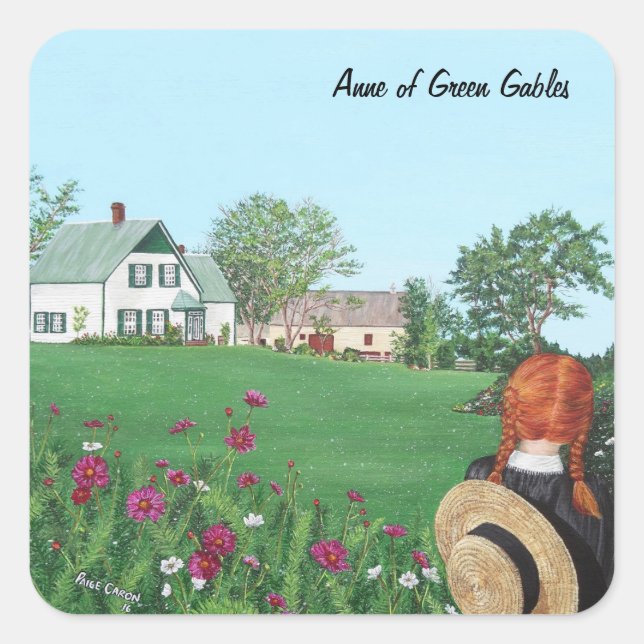 Recherche avec Love-Anne de Green Gables Sticker (Devant)