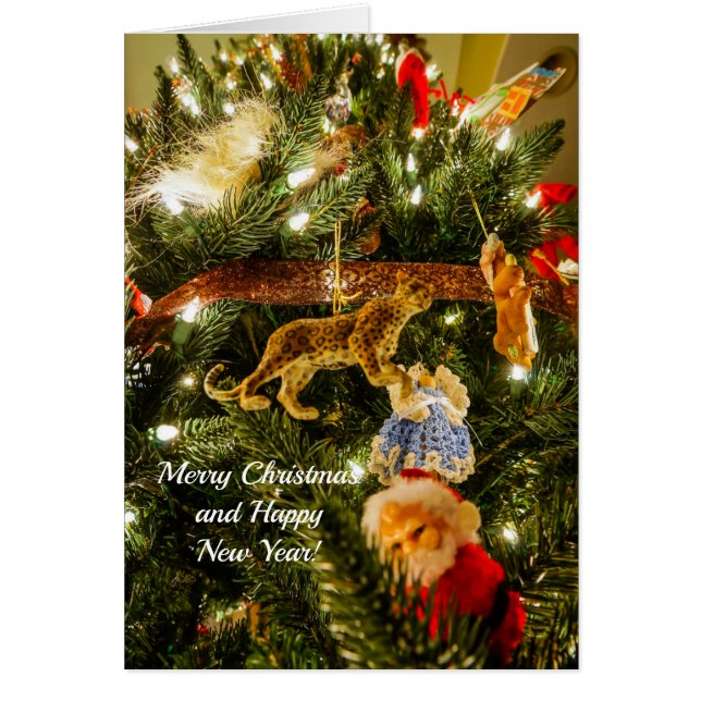 Recherche de la carte d'arbre de Noël (Devant)
