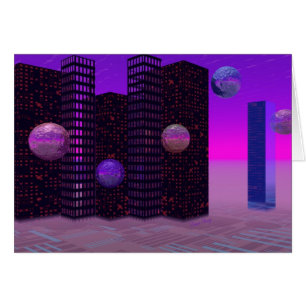 Recherche de monolithe, violette abstraite de