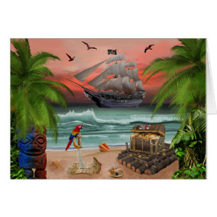 RECHERCHE DE TRÉSOR DE PIRATES