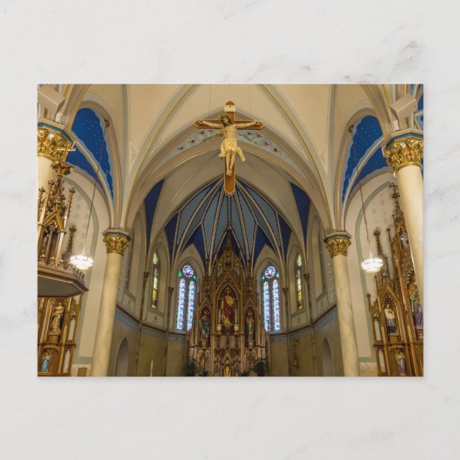 Recherche du poteau de l'autel de St Pierre Carte  (Devant)