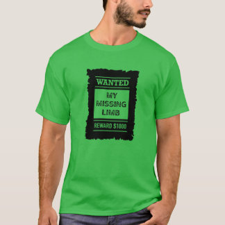 Recherché : T-shirt Mon membre manquant