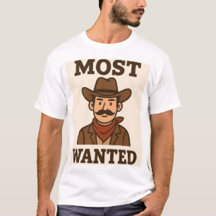 RECHERCHÉ – T-Shirt Vintage Style Cowboy