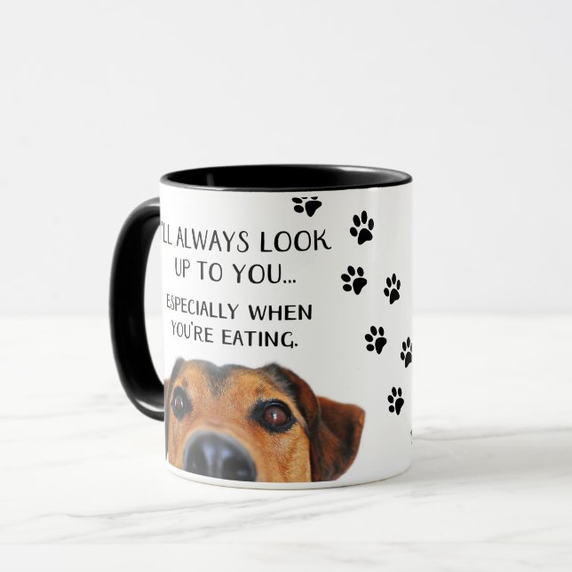 Recherchez à vous la tasse personnalisée drôle de (Devant gauche)