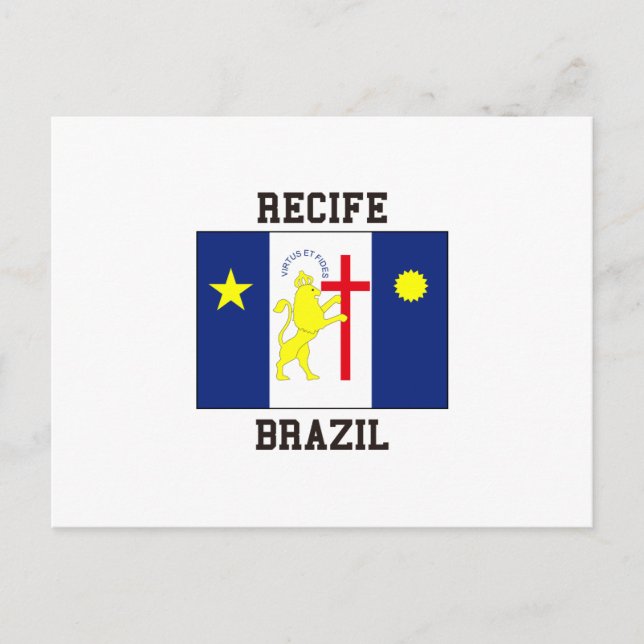 Recife Brazil Postcard (Front)