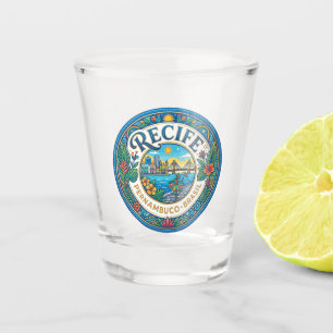 Recife Brazil Shot Glass