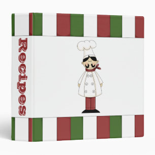 Recipe Albums- Kitchen Chef- Binder