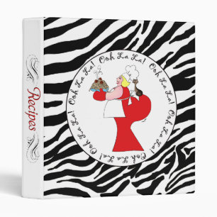 Recipe Binder - Big Girl Fun - Ooh La La!