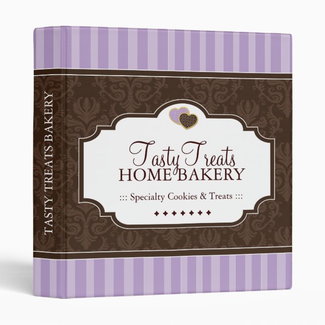 RECIPE BINDER :: PASTRY CHEF (Front/Spine)