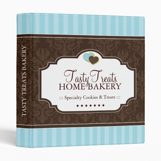 RECIPE BINDER :: PASTRY CHEF (Front/Spine)