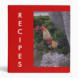 RECIPE Binder with Rooster