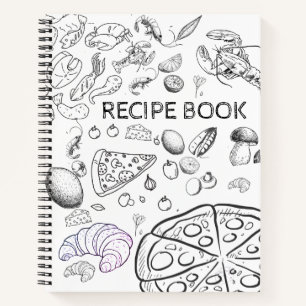 Recipe Book  A Blank Create Your Own Cookbook