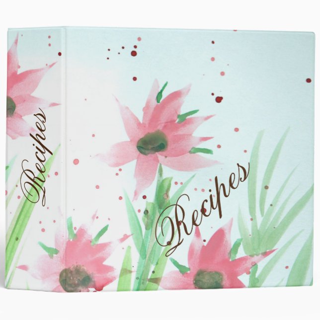 Recipe Book Binder (Front/Spine)