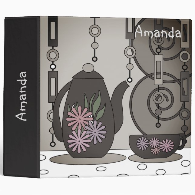 Recipe book, recipes binder (Front/Spine)