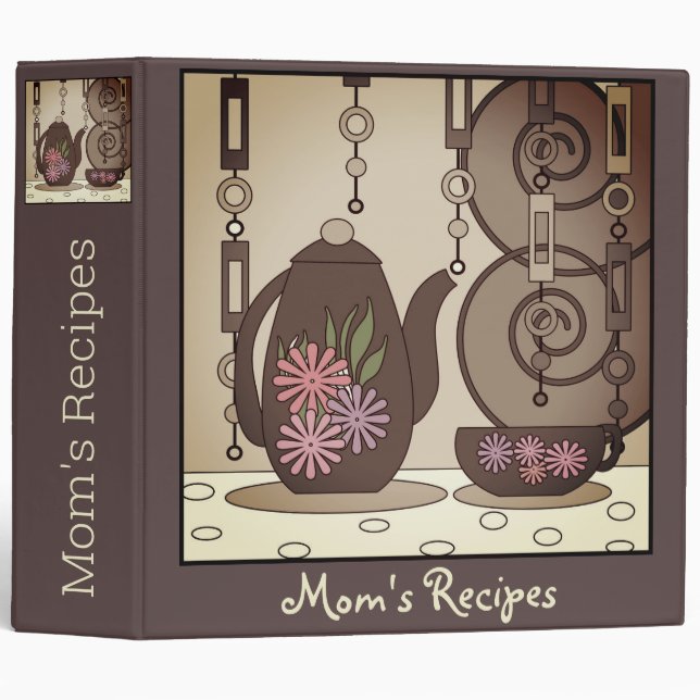 Recipe book, recipes binder (Front/Spine)