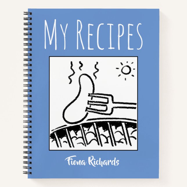 Recipe Book with Owner's Name (Front)