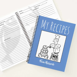 Recipe Book with Owner's Name