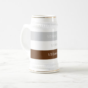 Recipe cappuccino Coffee Text design Beer Stein