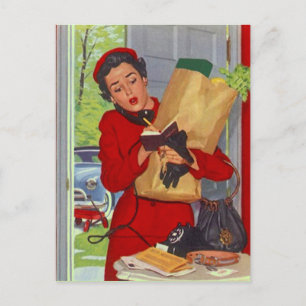 Recipe Card Postcard Design To Share Fav Recipes