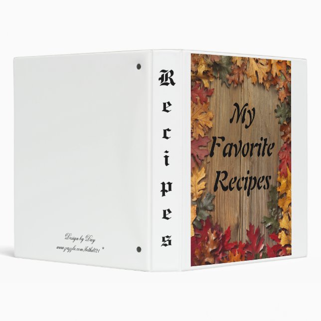 Recipe Collection Binder (Background)