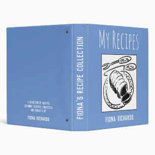Recipe Collection, Meat Illustration & Name Binder