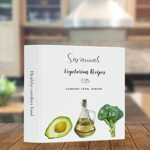 Recipe cooking food vegitarian vegetables binder