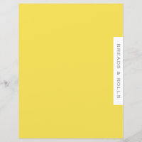 Recipe Divider | Breads & Rolls | Simple Yellow