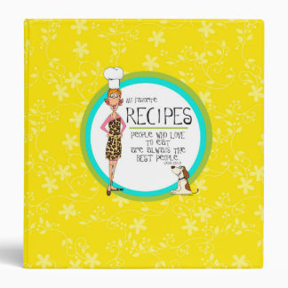 Recipe Folder Binder