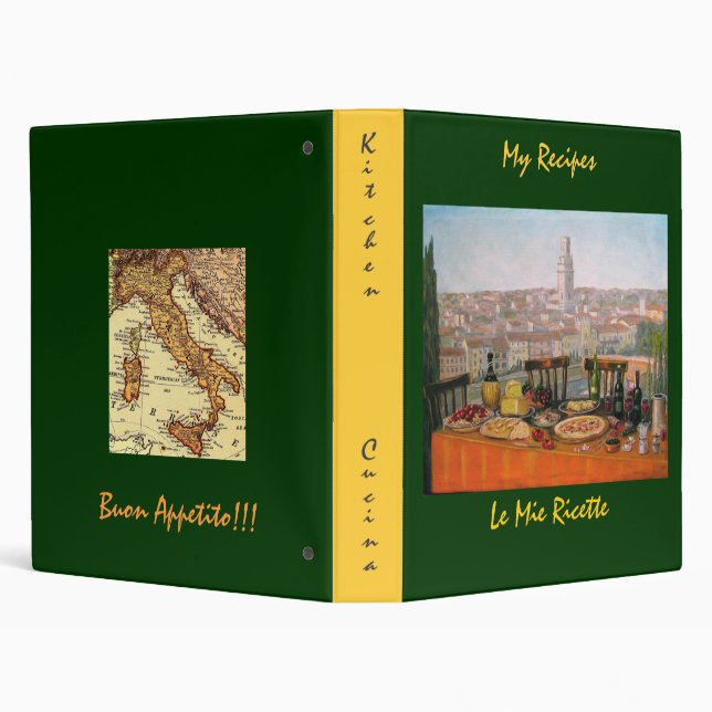 Recipe Folder Binder (Background)