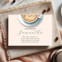 Recipe For The Bride Coffee Theme