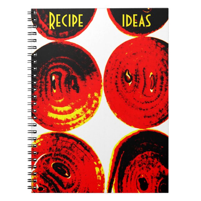 Recipe ideas notebook (Front)
