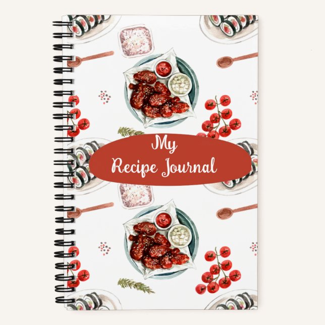Recipe Journal Notebook (Front)