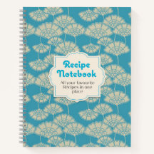 Recipe Notebook Blank Recipe Book