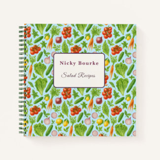 Recipe Notebook | Pale Blue Kitchen Garden