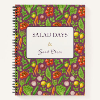 Recipe Notebook | Salad Garden Vegetable  Plum