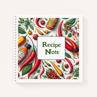 Recipe Notes Spiral Note book