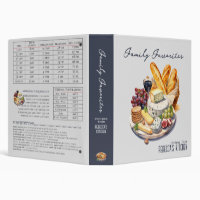 Recipe Organizer Family Favourites Personalized 