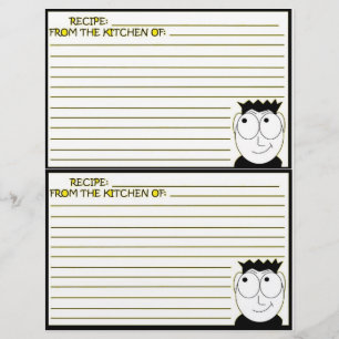 Recipe Pages for Recipe Binder