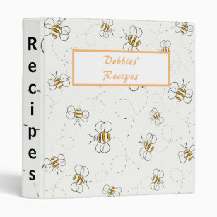 Recipes. Busy Bees. Binder