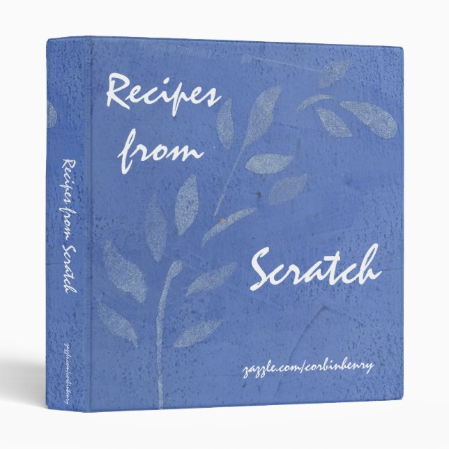 Recipes From Scratch Binder (Front/Spine)